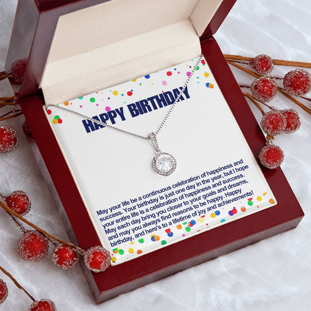 Happy Birthday Eternal Hope Necklace