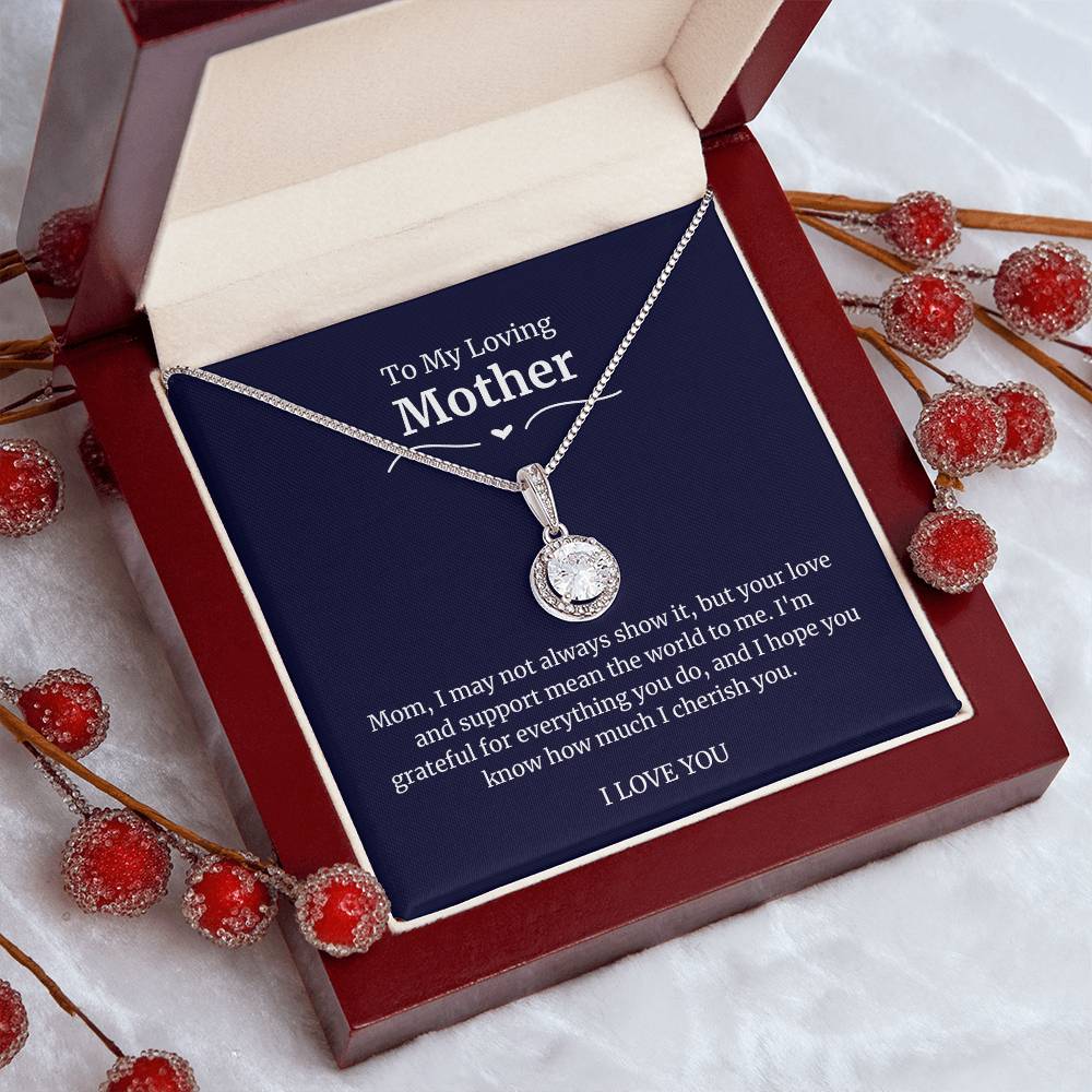 To My Amazing Mom Eternal Hope Necklace