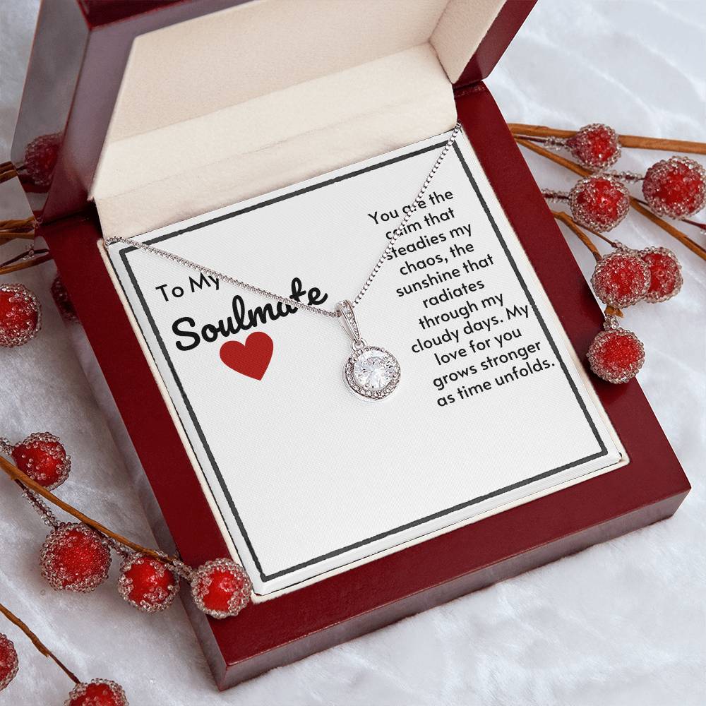 Soulmate Eternal Hope Necklace-My Love Grows Stronger