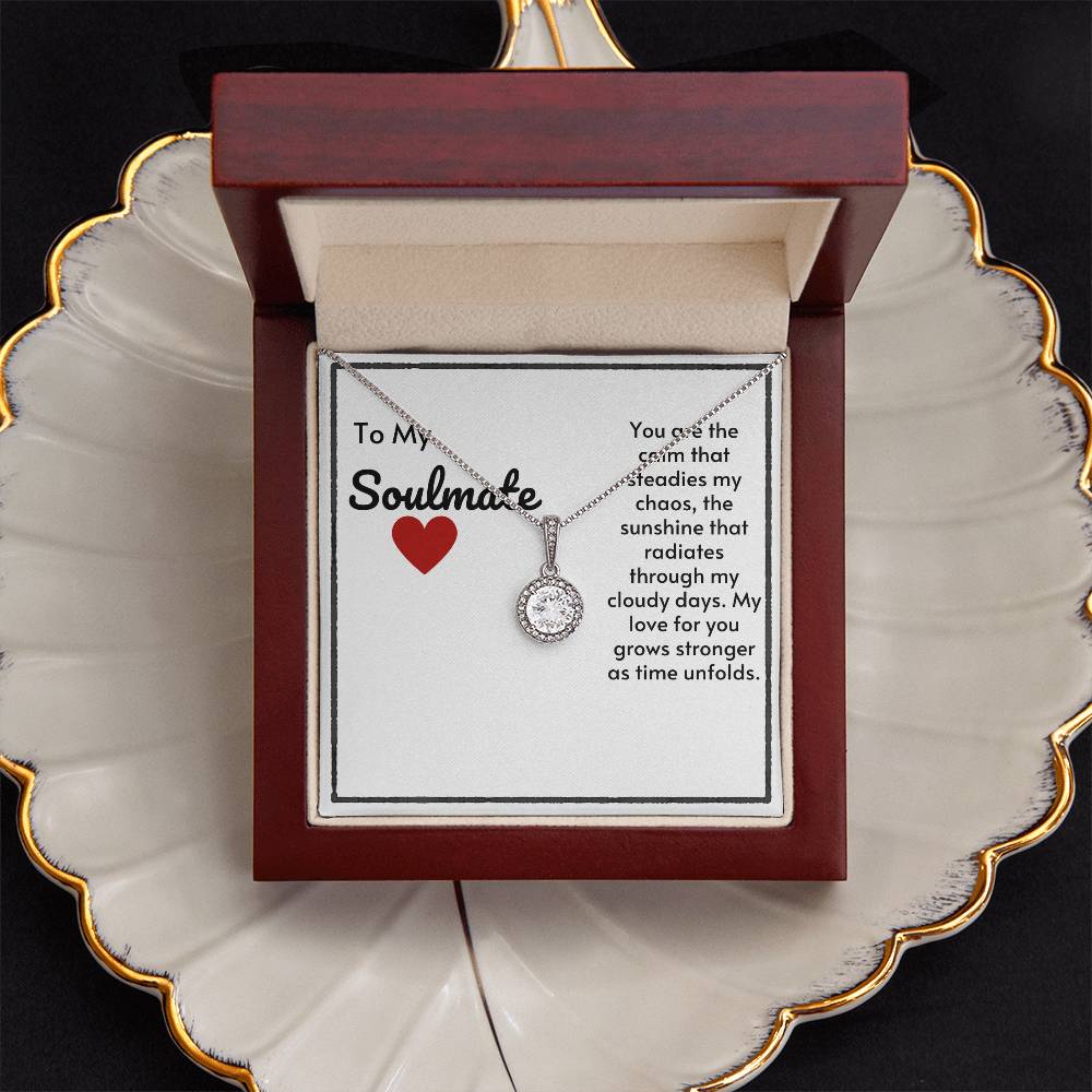 Soulmate Eternal Hope Necklace-My Love Grows Stronger