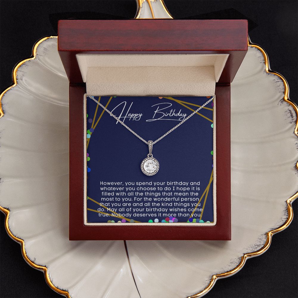 Happy Birthday Necklace