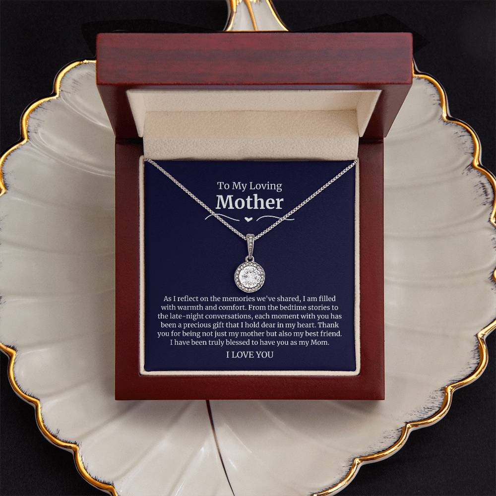 To My Amazing Mom Eternal Hope Necklace