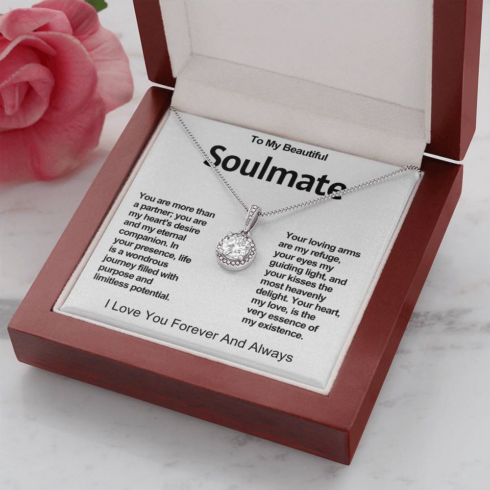 To My Beautiful Soulmate Eternal Hope Necklace