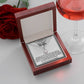 To My Amazing Wife Eternal Hope Necklace- In You I Have Found My Missing Piece