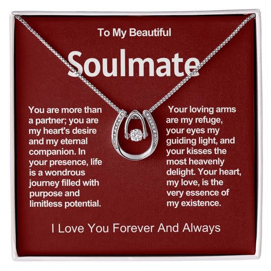 Lucky In Love Beautiful Soulmate Necklace