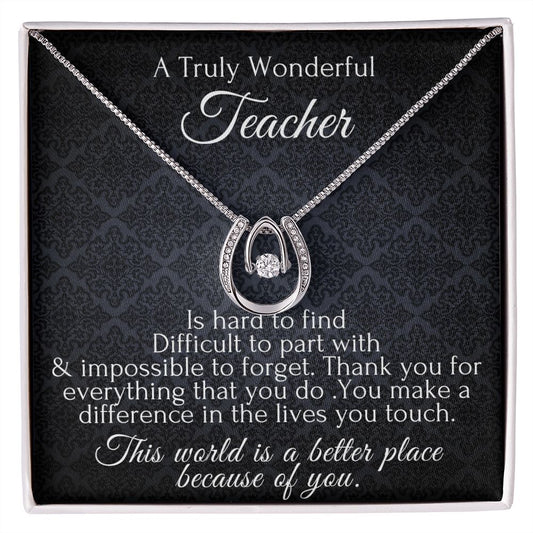 Teacher Necklace