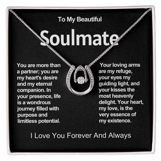 Lucky In Love Beautiful Soulmate Necklace