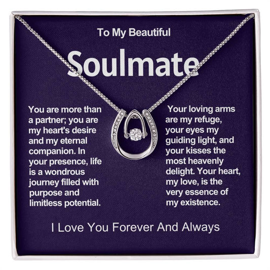 Lucky In Love Beautiful Soulmate Necklace