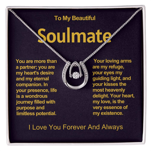 Lucky In Love Beautiful Soulmate Necklace