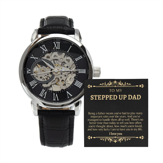 Stepped Up Dad Men's Watch