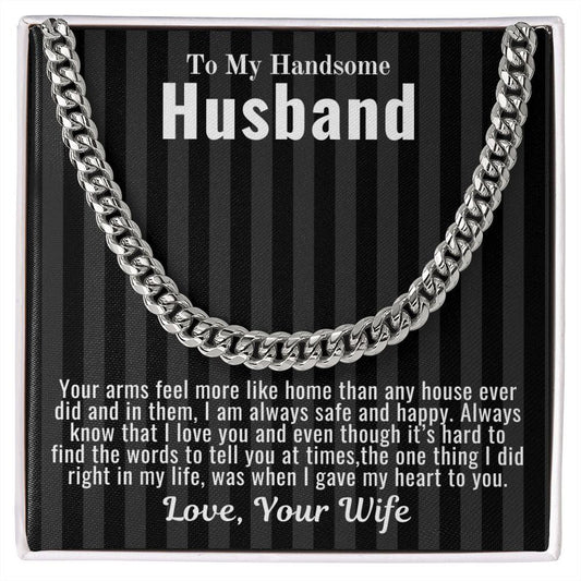 Husband Cuban Link Chain