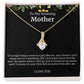 To My Amazing Mother Alluring Beauty Necklace