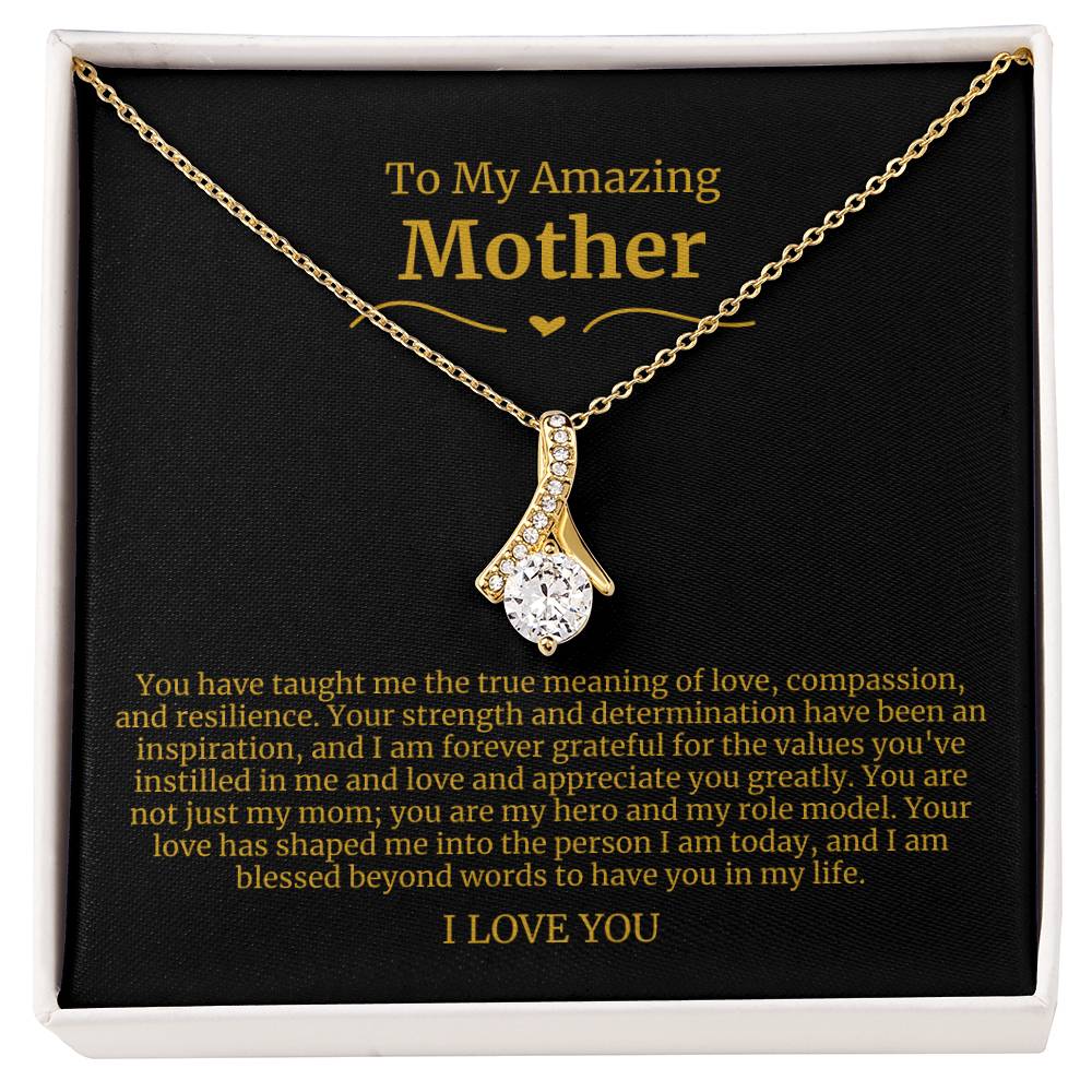 8 To My Amazing Mom Necklace