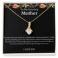 To My Amazing Mother Alluring Beauty Necklace
