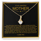 To My Amazing Mother Alluring Beauty Necklace