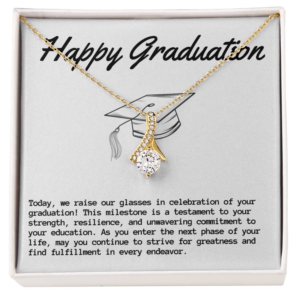 Happy Graduation Necklace