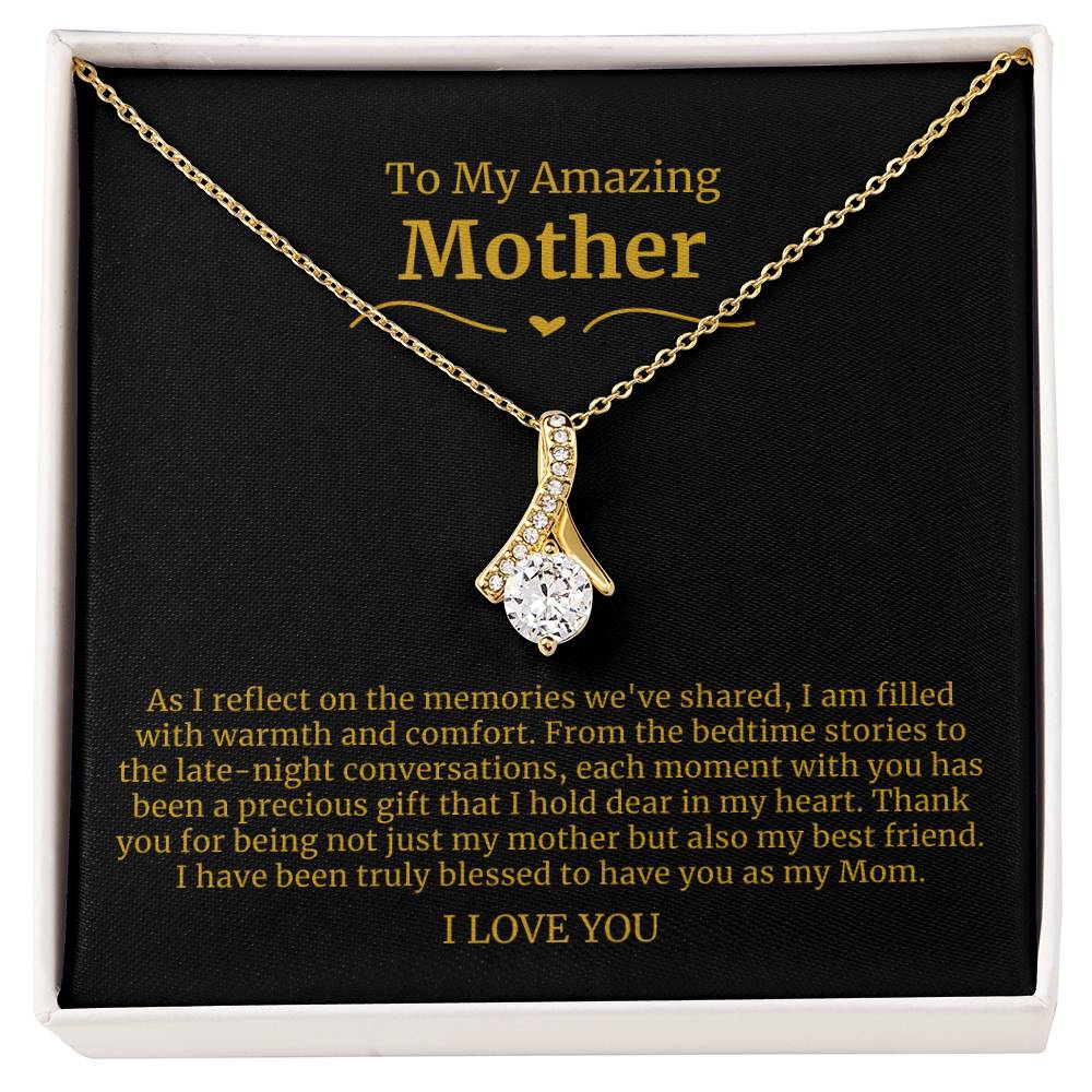 45 To My Amazing Mom Necklace