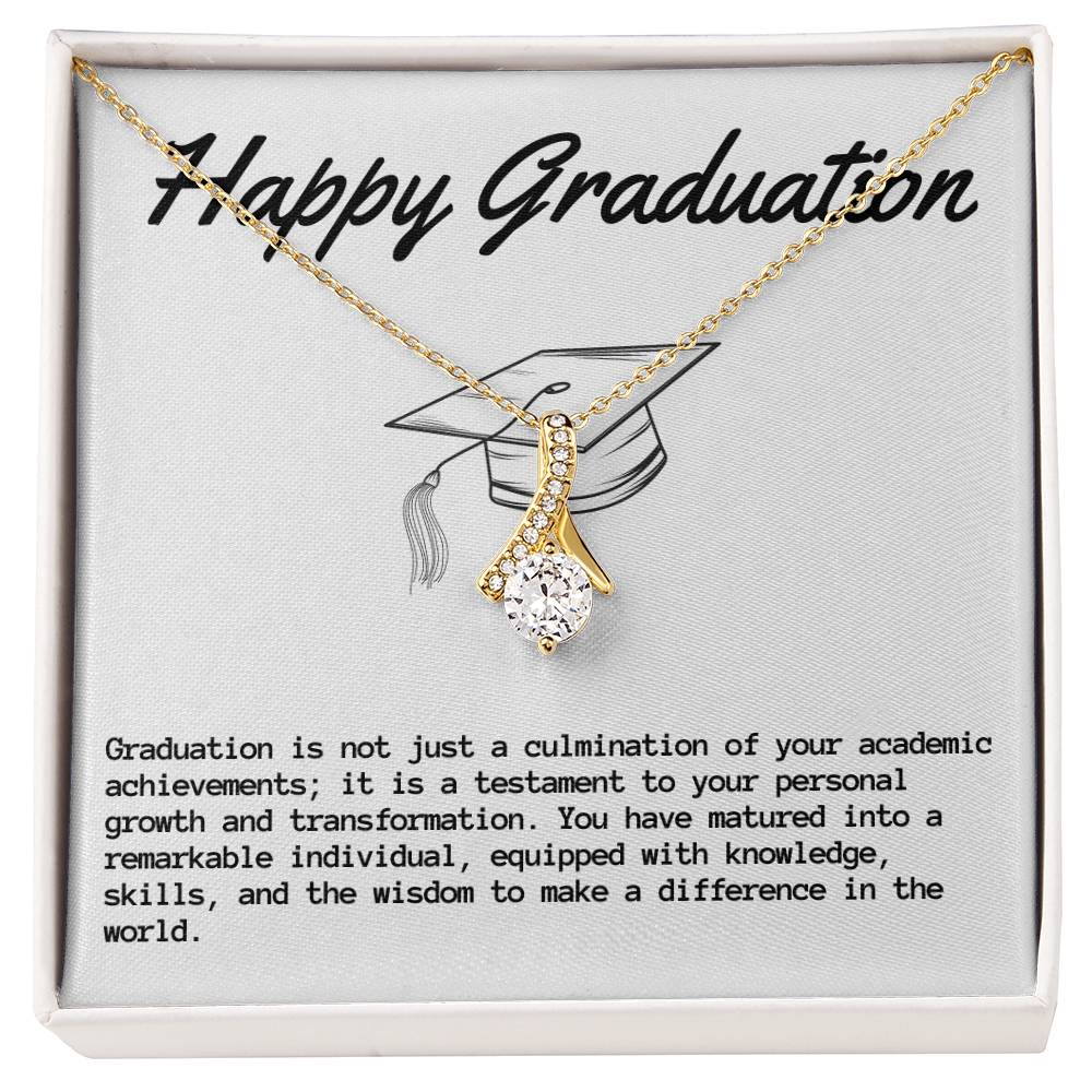 Happy Graduation Necklace