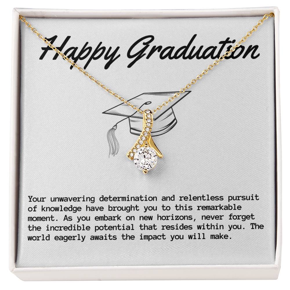 Happy Graduation Necklace