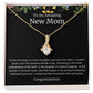 To An Amazing New Mom Alluring Beauty Necklace