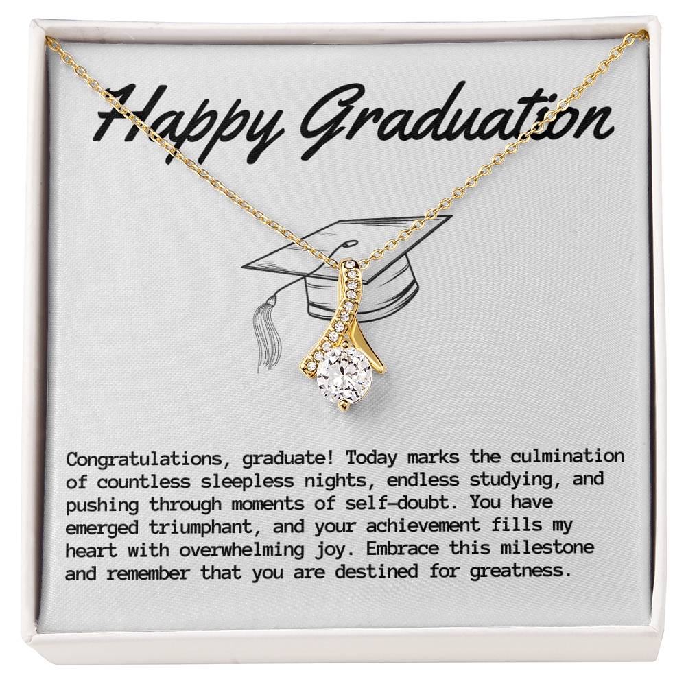 Happy Graduation Necklace