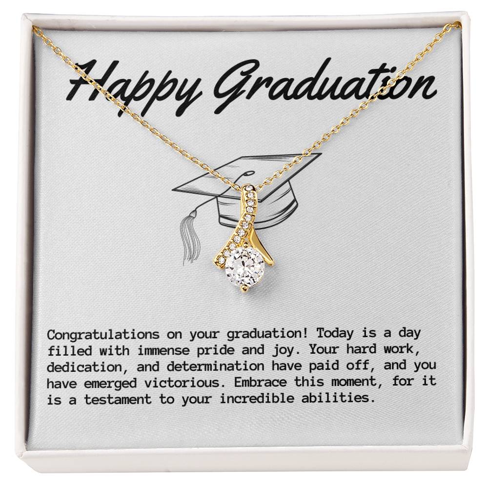 Happy Graduation Necklace