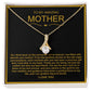 To My Amazing Mother Alluring Beauty Necklace