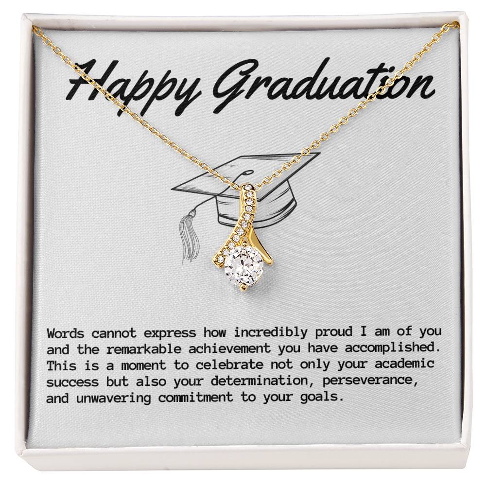 Happy Graduation Necklace