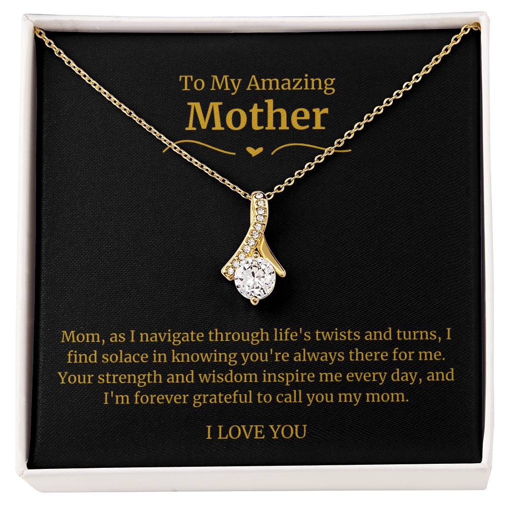 30 To My Amazing Mom Necklace