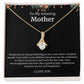 To My Amazing Mother Alluring Beauty Necklace