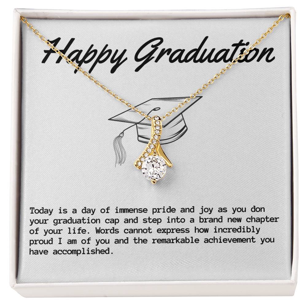 Happy Graduation Necklace