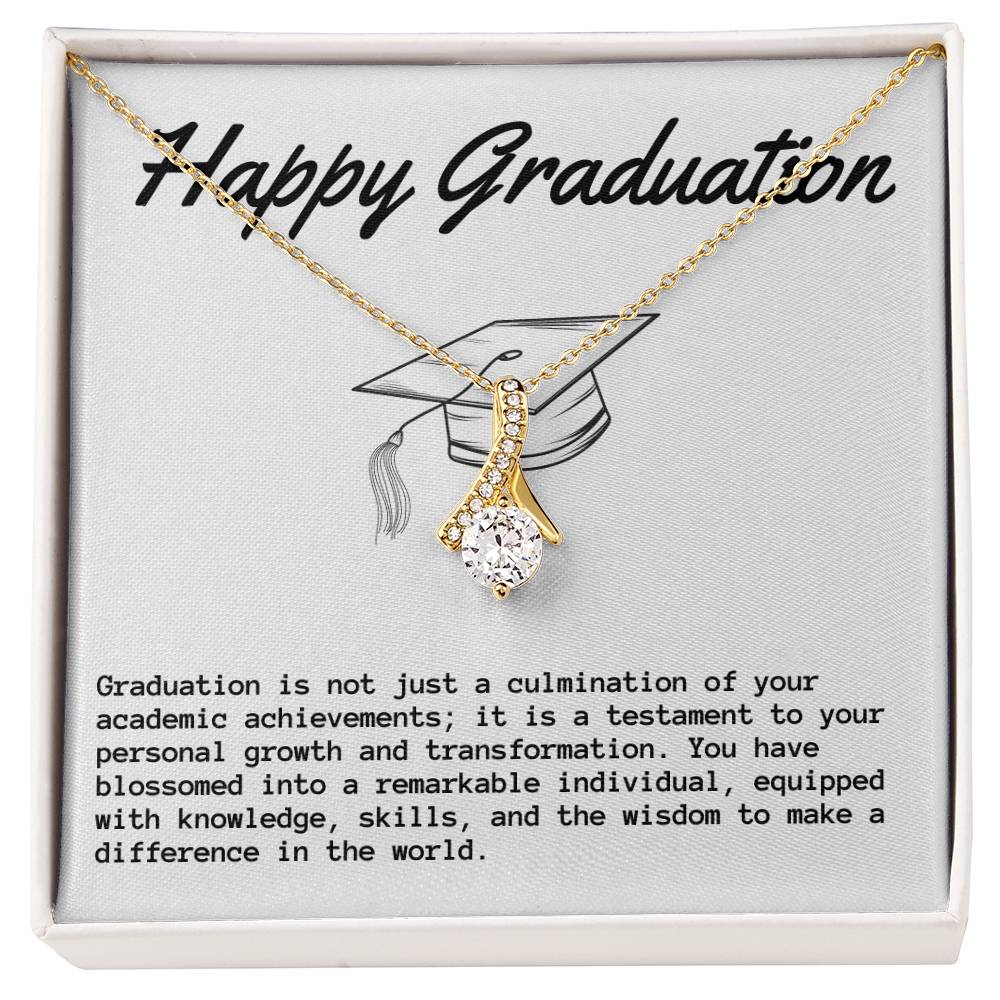 Happy Graduation Necklace