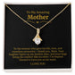 32 To My Amazing Mom Necklace-To The Woman Who Gave Me Life