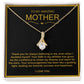 To My Amazing Mother Alluring Beauty Necklace