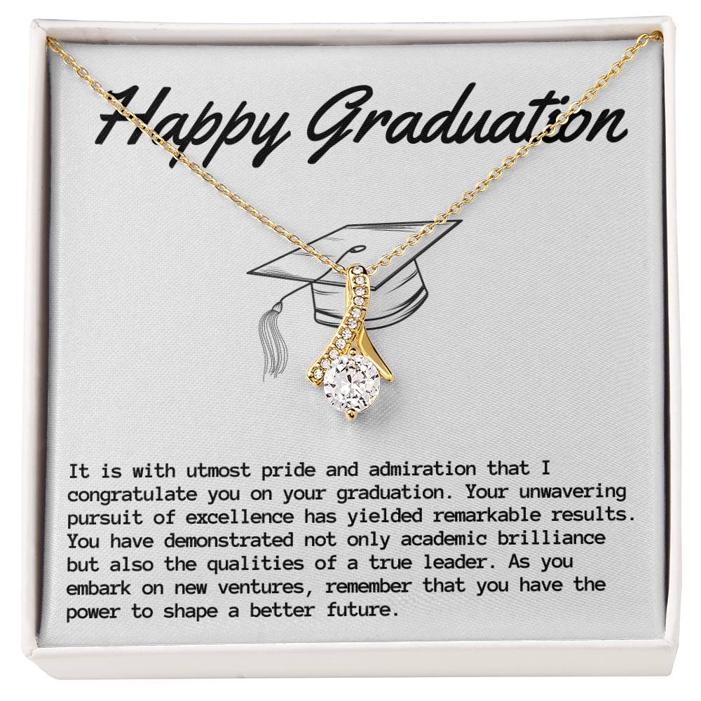 Happy Graduation Necklace