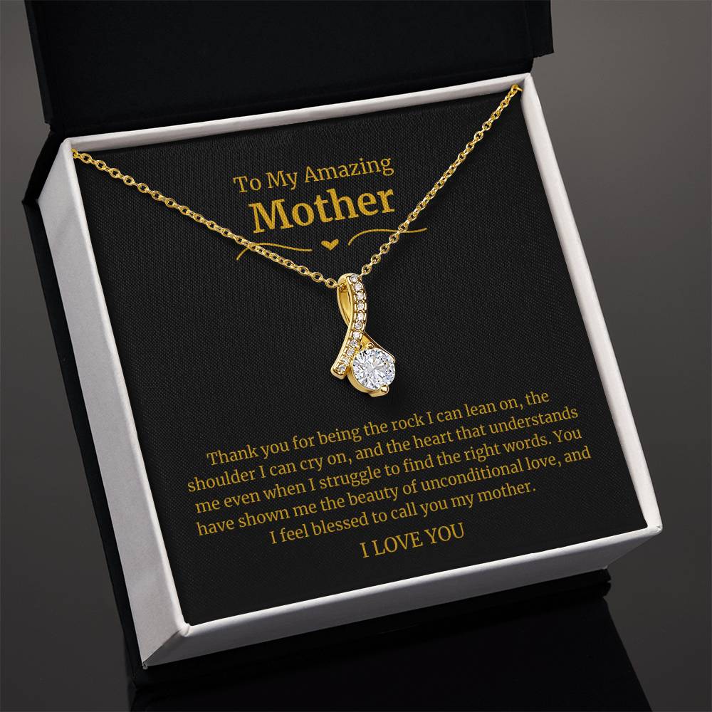 49 To My Amazing Mom Necklace