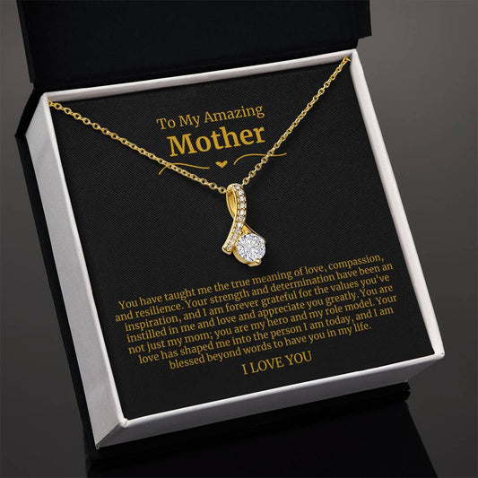 8 To My Amazing Mom Necklace