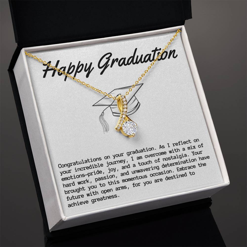 Happy Graduation Necklace