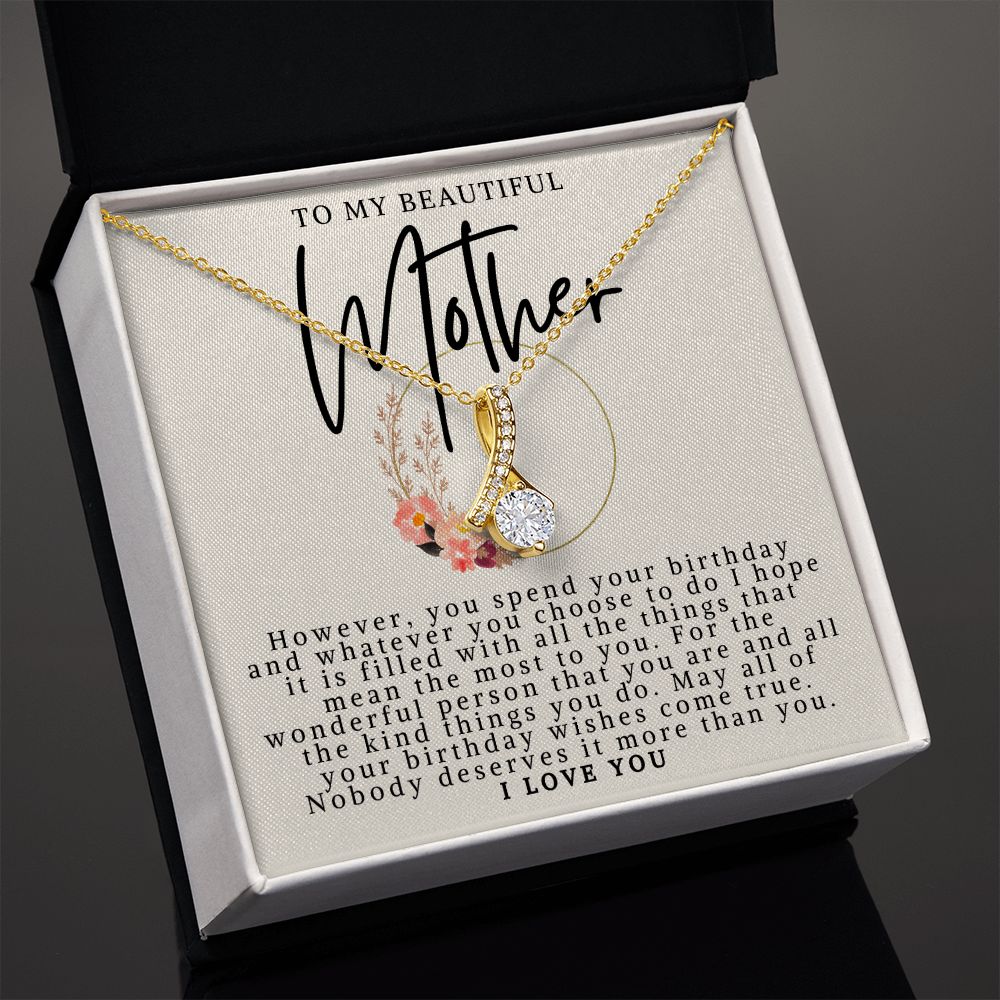 Mother Birthday Necklace