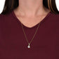 To My Amazing Mom Ribbon Shape Pendant Necklace