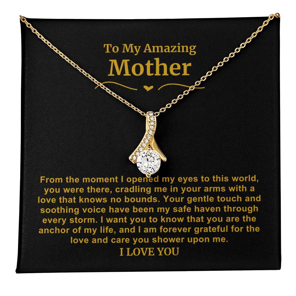 To My Amazing Mom Necklace-Mom You are the Anchor of My Life