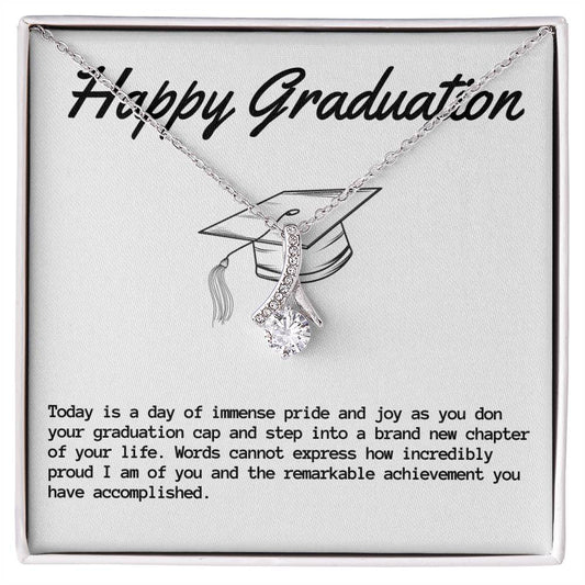 Happy Graduation Necklace