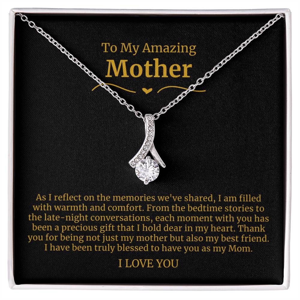 45 To My Amazing Mom Necklace