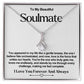 Soulmate Alluring Beauty Necklace