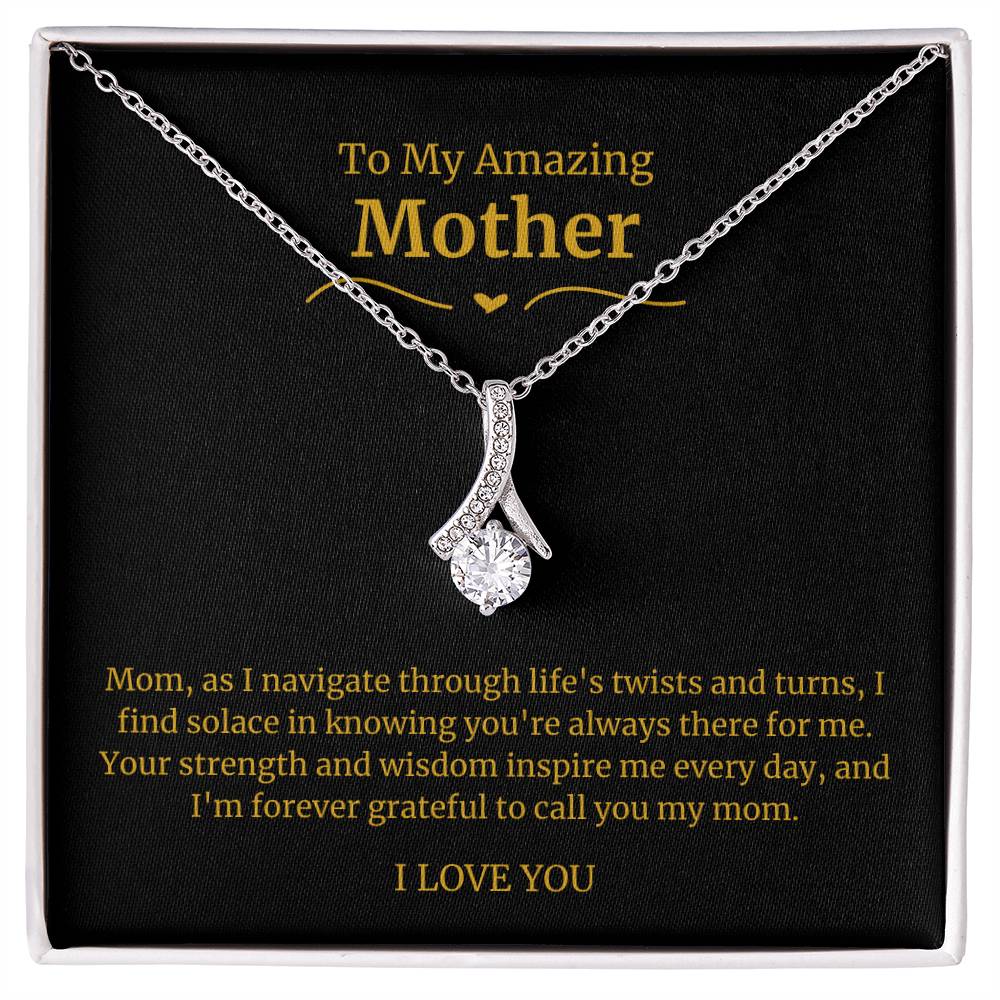 30 To My Amazing Mom Necklace