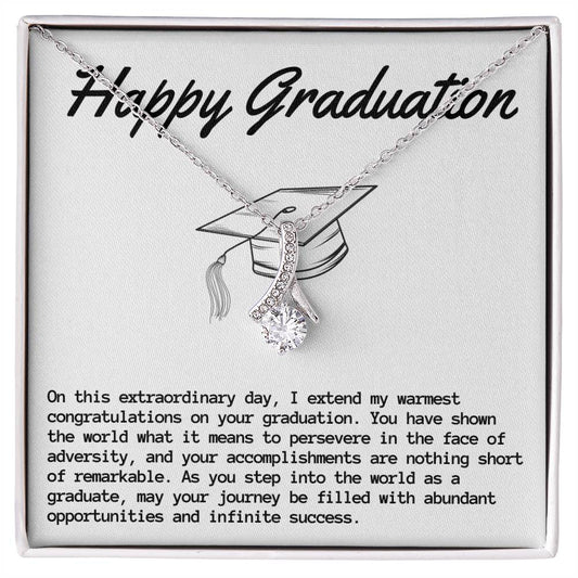 Happy Graduation Necklace