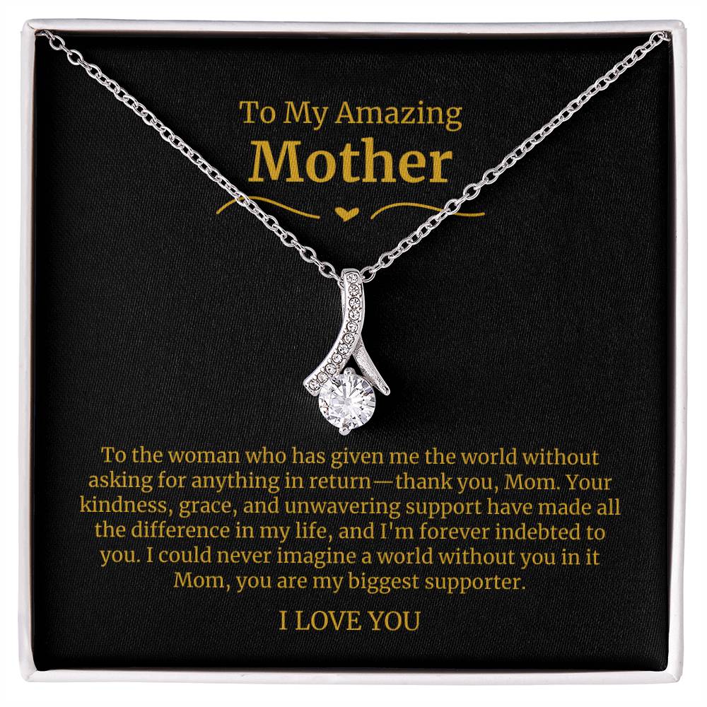 37 To My Amazing Mom Necklace