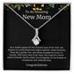 To An Amazing New Mom Alluring Beauty Necklace