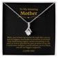 34 To My Amazing Mom Necklace- Mom you have been my anchor