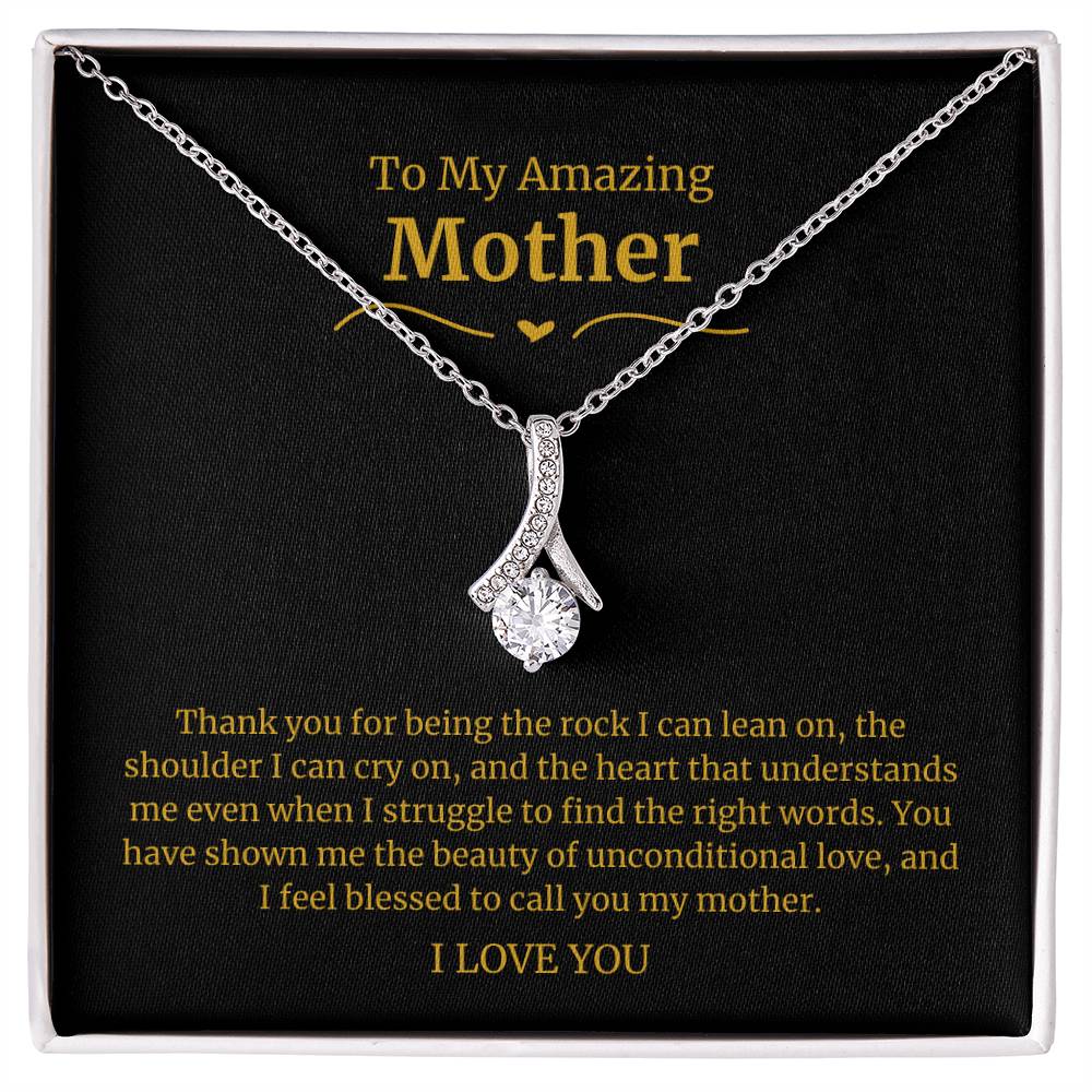 53 To My Amazing Mom Necklace